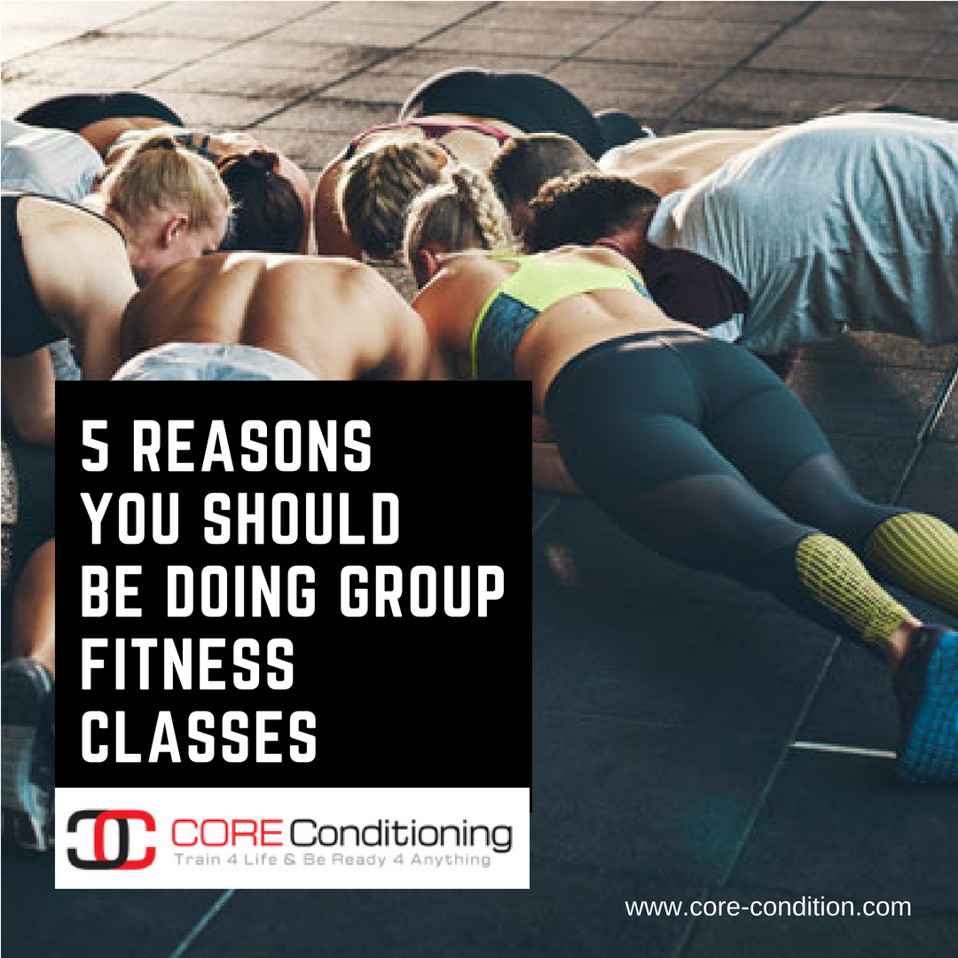 5 Reasons You Should Be Doing Group Fitness Classes