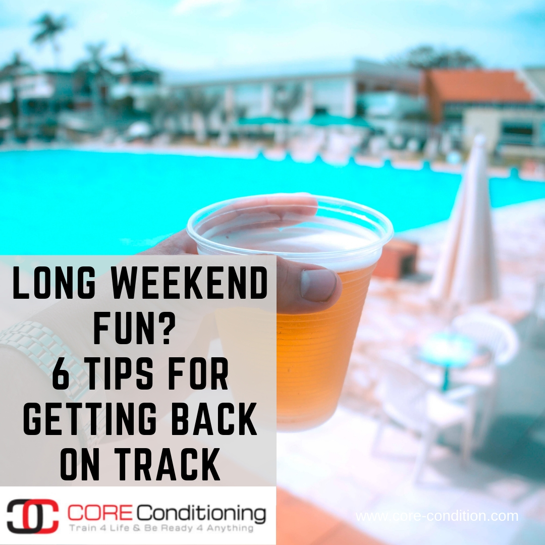 Long Weekend Fun? 6 Tips For Getting Back on Track