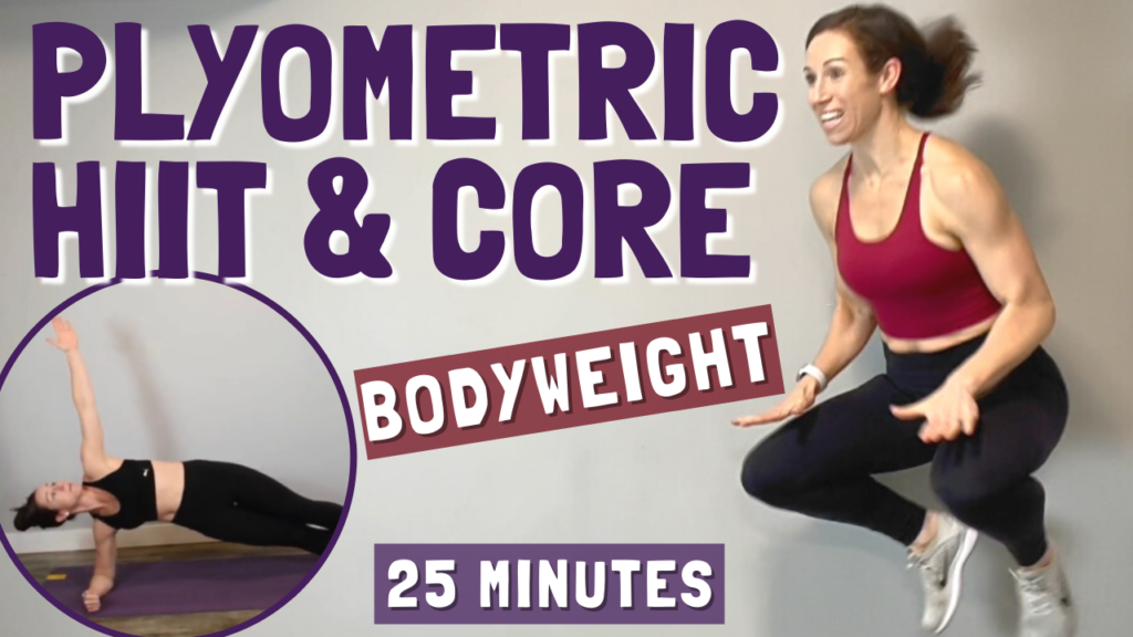 Plyometrics Leg Workout & Core / HIIT - Core Conditioning